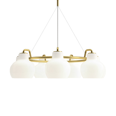 lampada a sospensione Vl Ring Crown