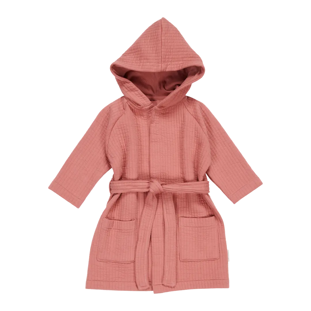peignoir à capuche Little Tex