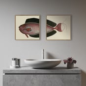 Bild mit Rahmen Botanical