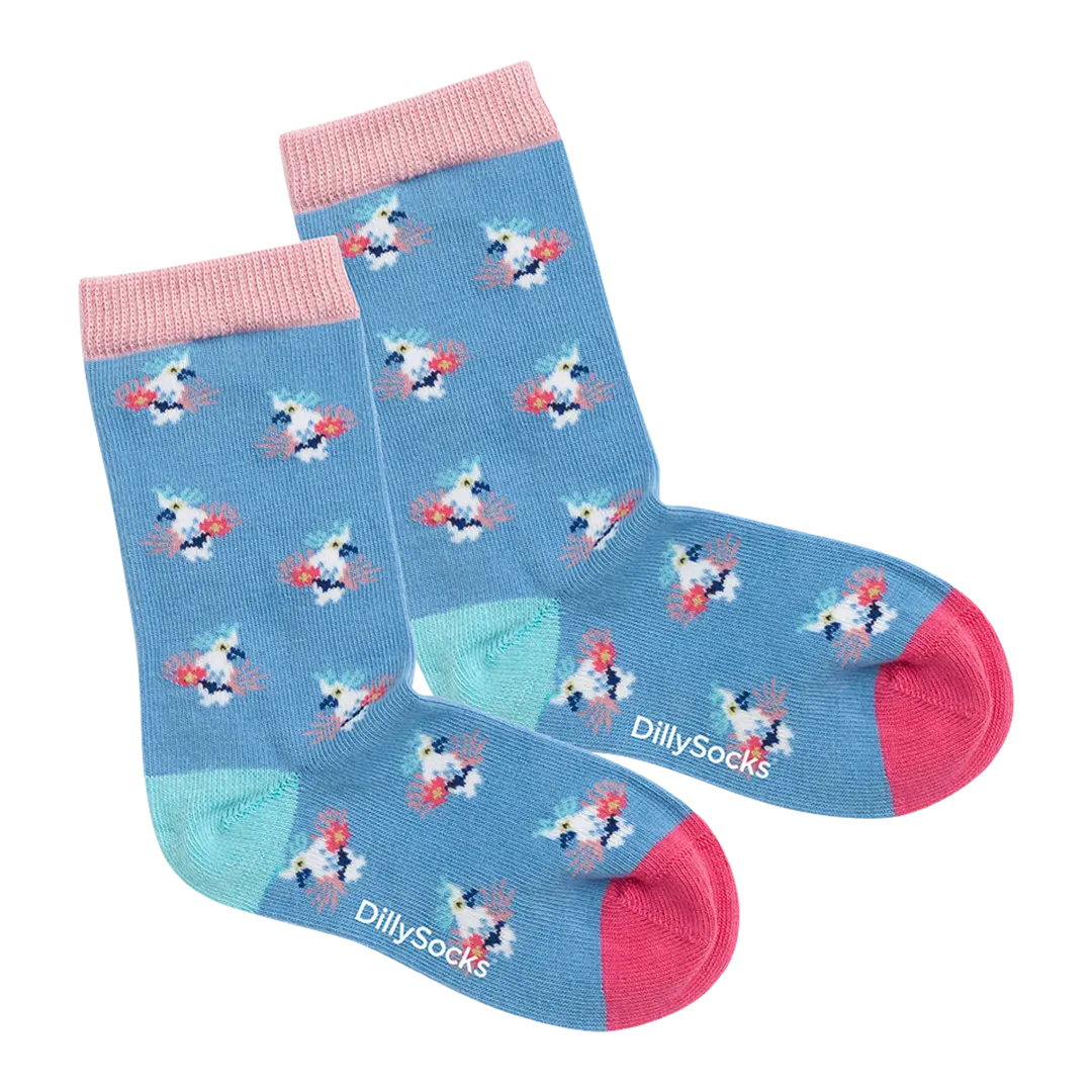 chaussettes pour enfants Tropical Bird Of Paradise