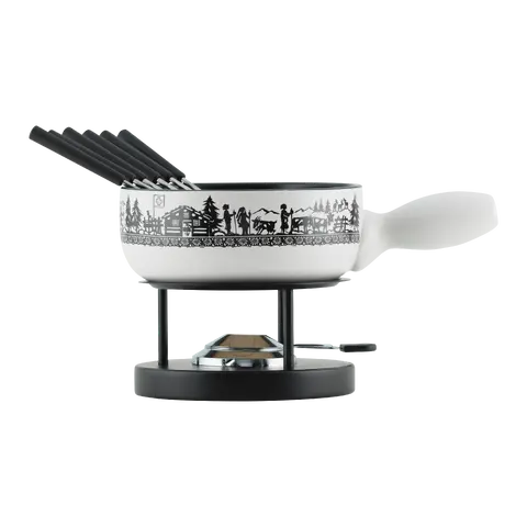 set per fondue Alpweide