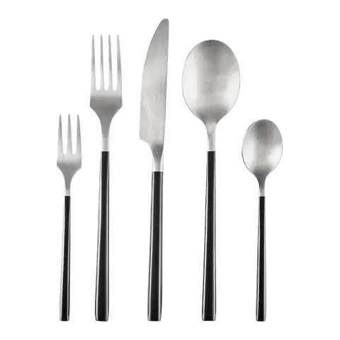 set de couverts Loft Black