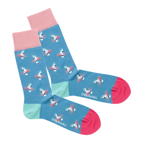 Socken Tropical Bird Of Paradise