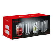 set de verres Linear
