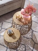 Set di tavolini 2 pezzi Metall
