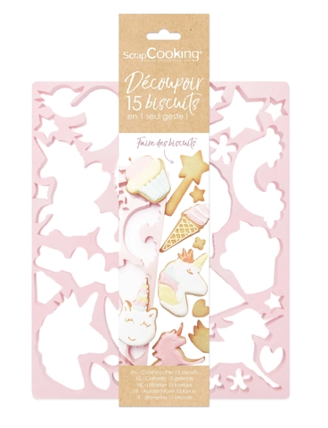 set di formine tagliapasta Cookies