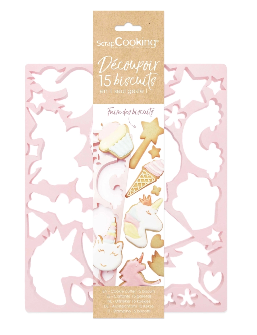 set di formine tagliapasta Cookies