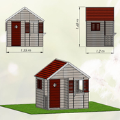 maison de jeu de jardin Summer Villa