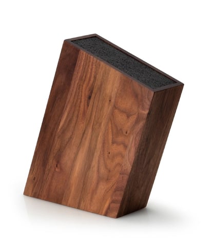 bloc de couteaux Walnut