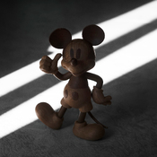 figura in legno Mickey-Mouse