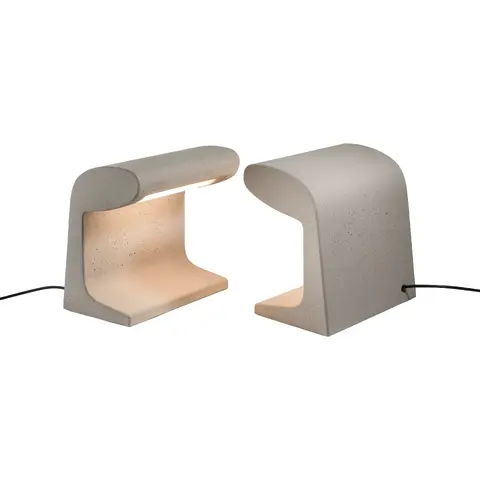 lampada da tavolo BORNE BÉTON PETITE