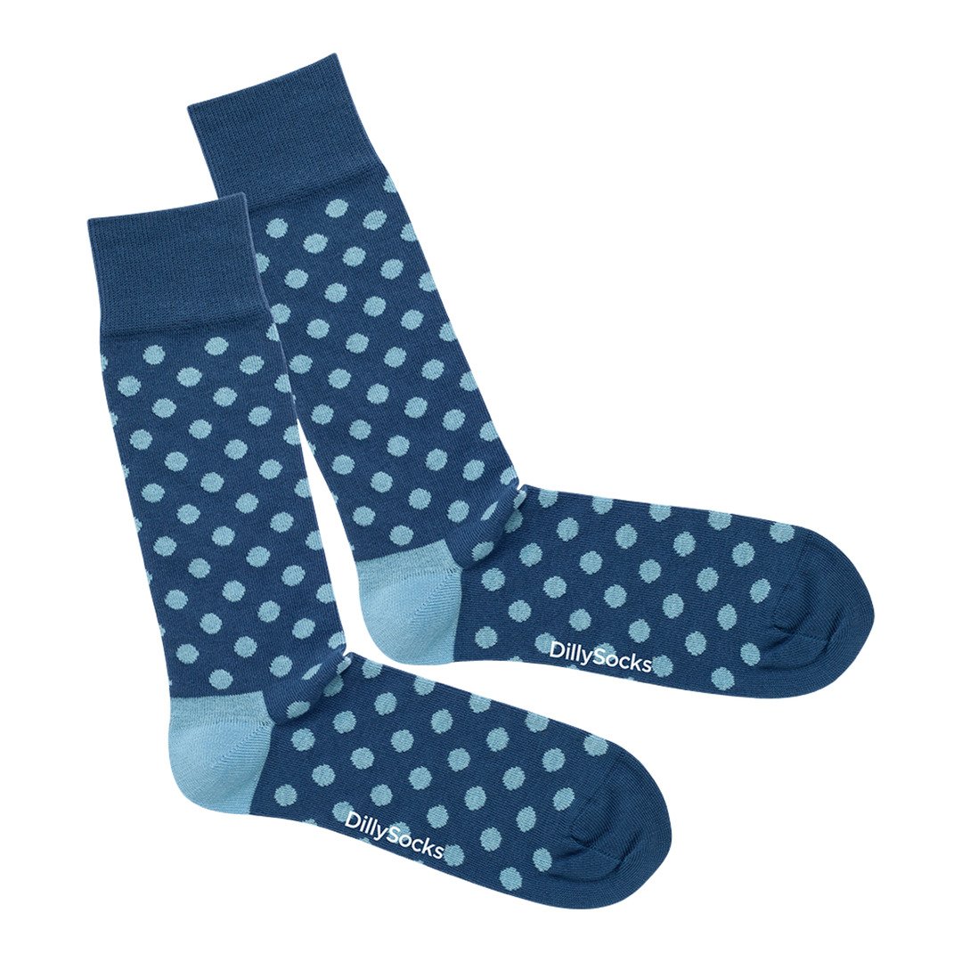 calzini Big Blue Dots