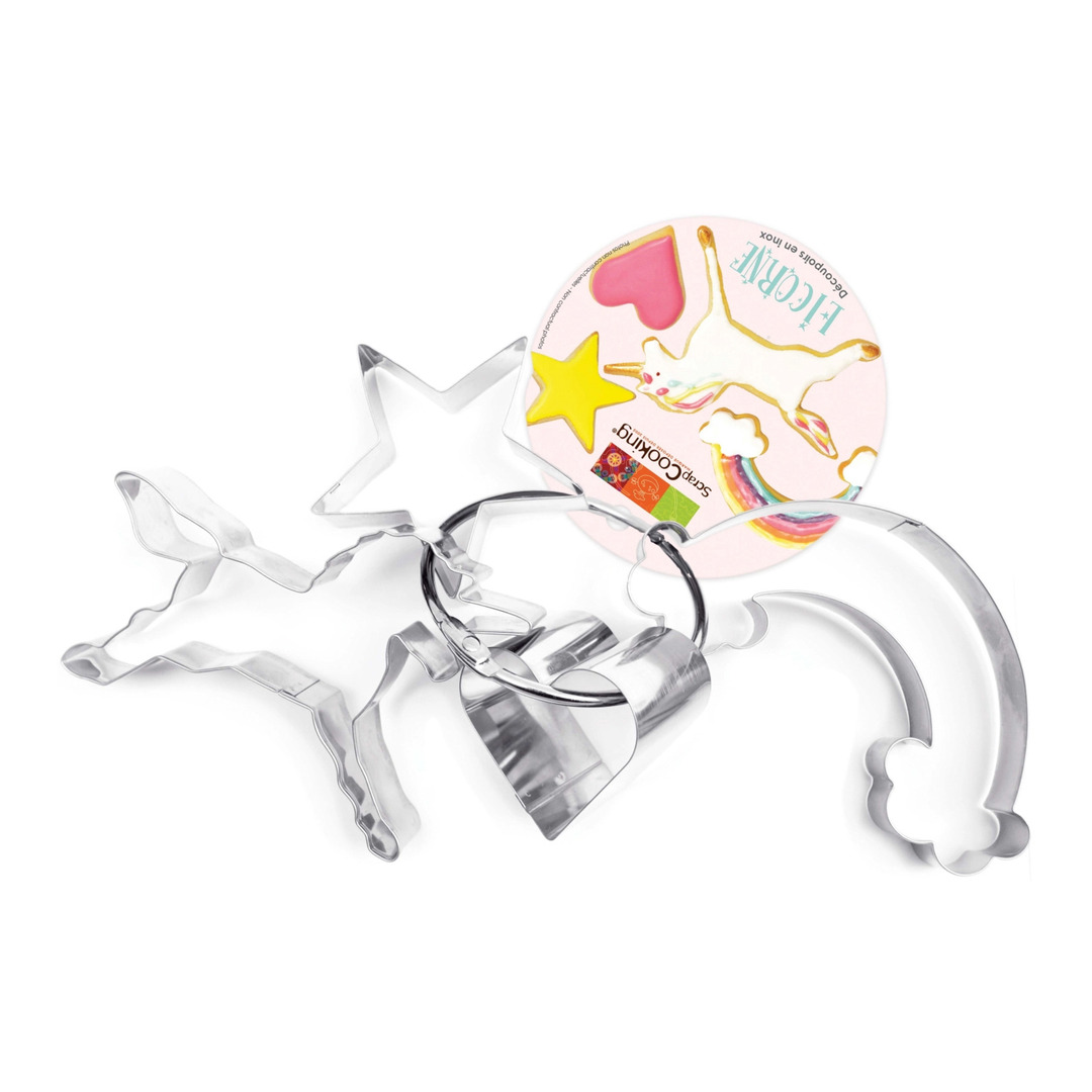 set di formine tagliapasta Cookies