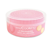 set di formine tagliapasta Cookies