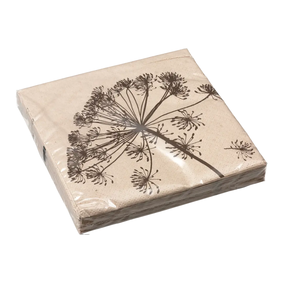 serviettes en papier PURE BOTANIC