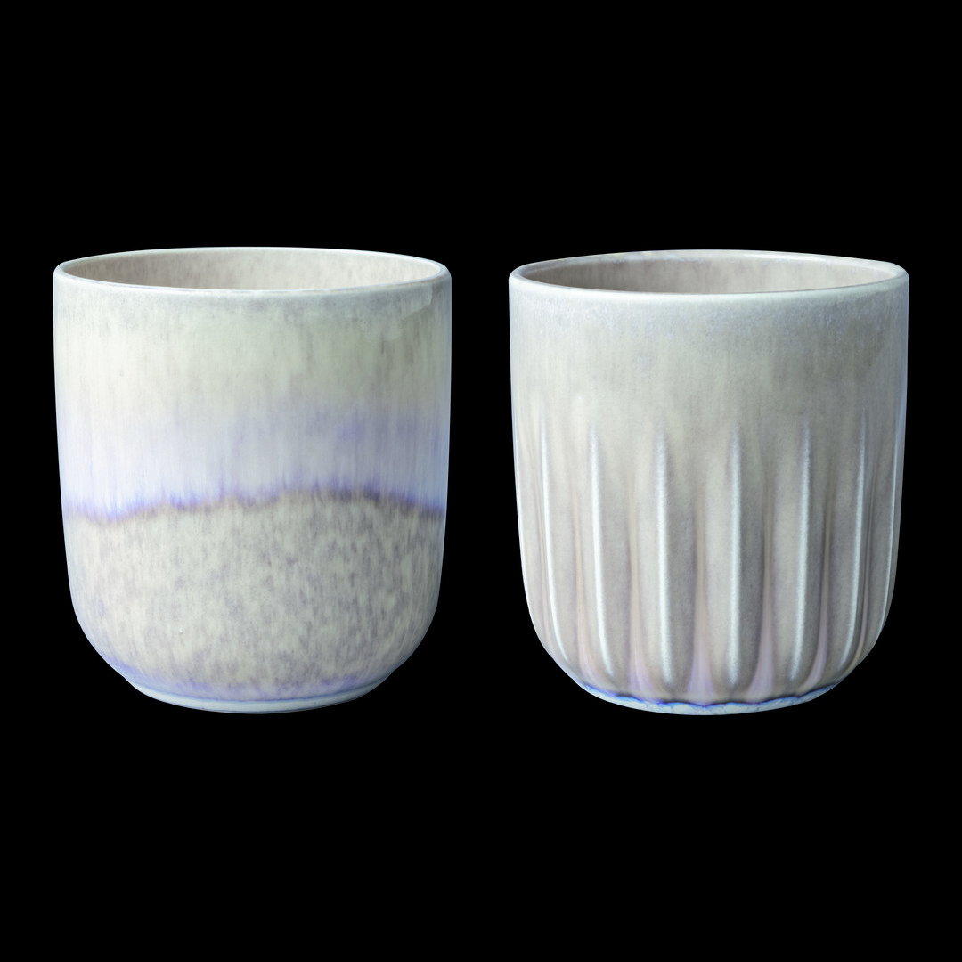 Becher-Set Perlemor Sand