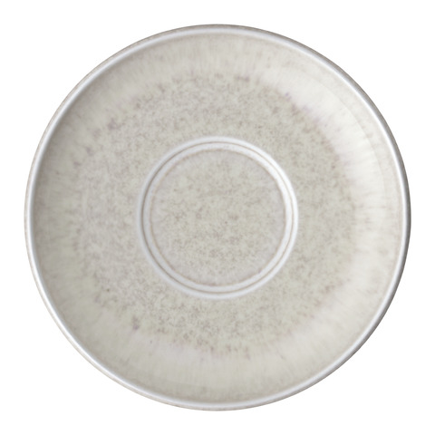 Untertasse Perlemor Sand