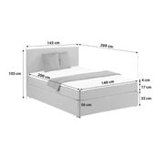 lit boxspring CAROLINA