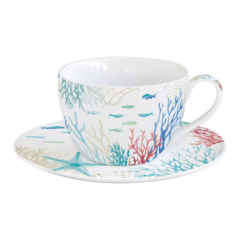 set tazze da caffè Sea