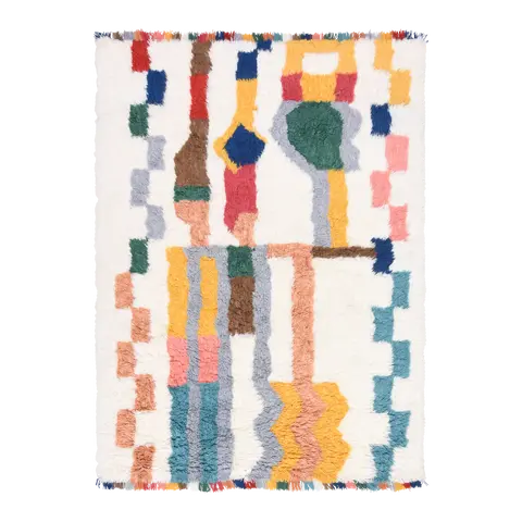 tapis à fibres élevés Fluffy Bunt