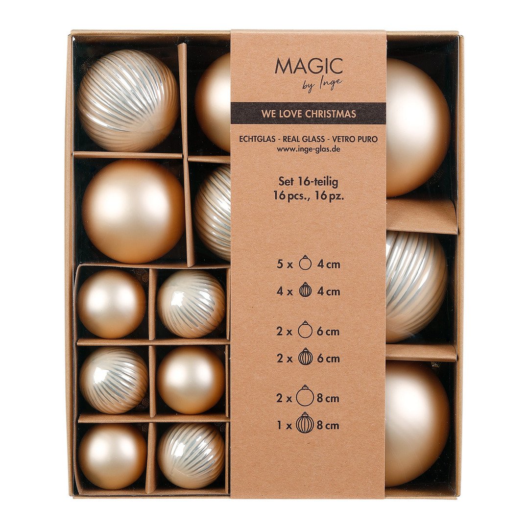 lot de boules de Noël Magic