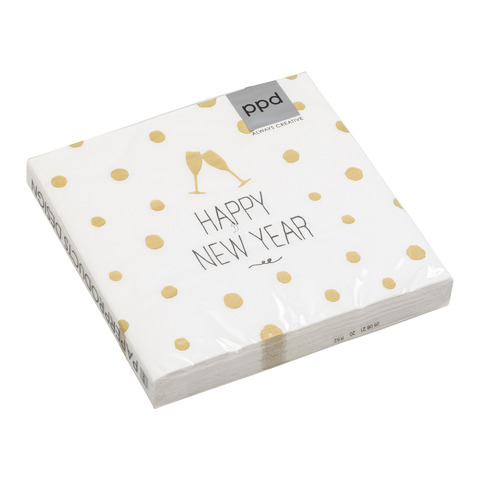 Papierserviette Happy New Year