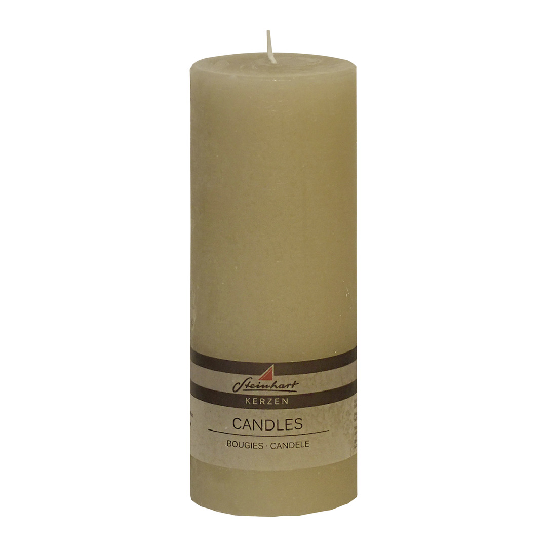 candela cilindrica Rustic