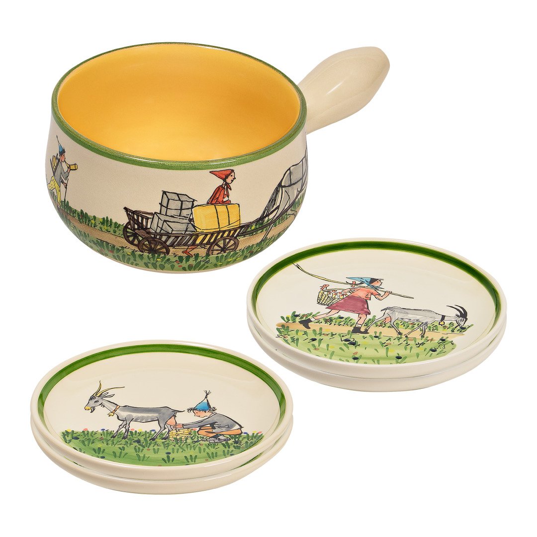 Fondue-Set Ursli