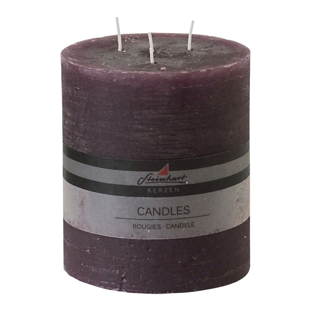 candela cilindrica Rustic
