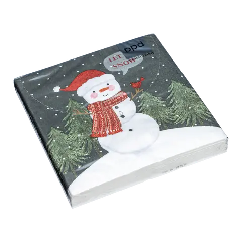 tovagliolo di carta Snowman