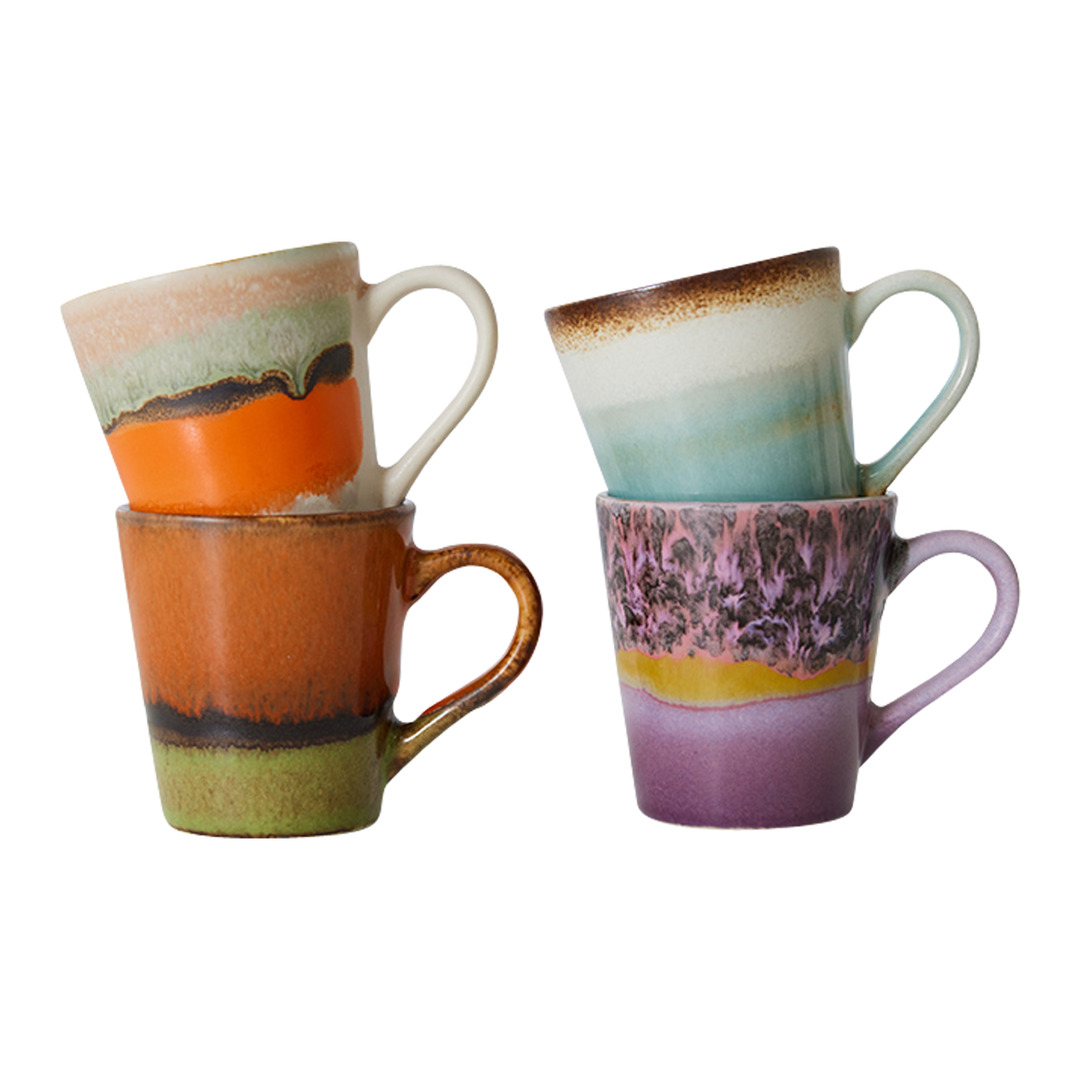 set de tasse 70'S