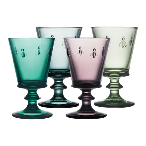 set di bicchieri da vino Abeille