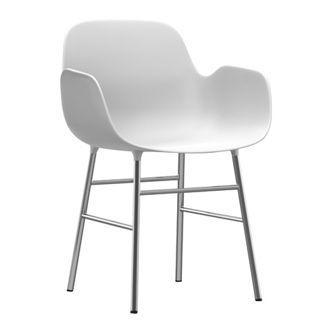 sedia con braccioli Form