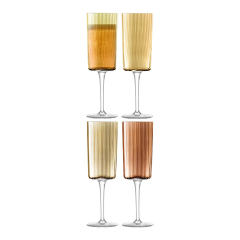 set di bicchieri da champagne Gems