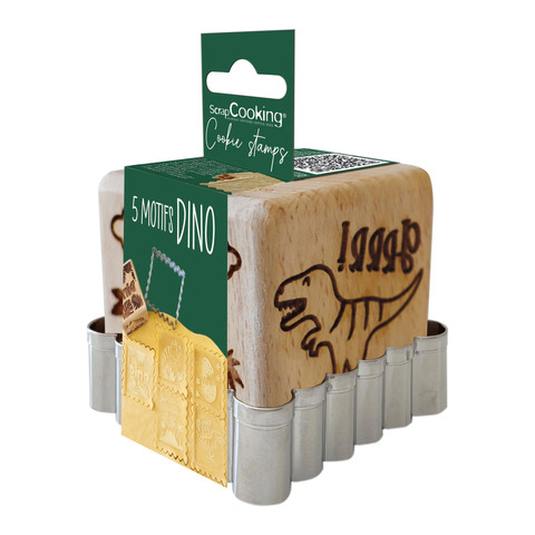 set di formine tagliapasta Cookies