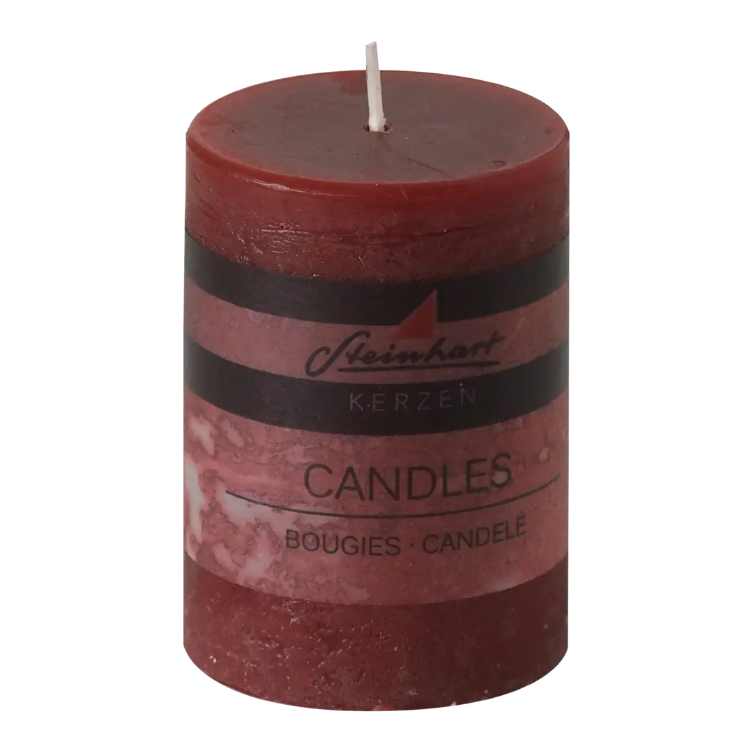 candela cilindrica Rustic