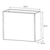 fioriera Divider Planter