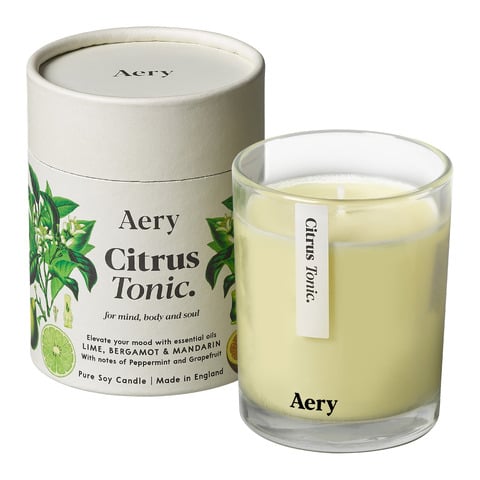 bougie parfumée Botanical-White