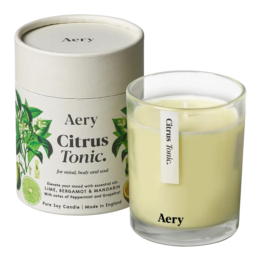 Duftkerze Botanical-White