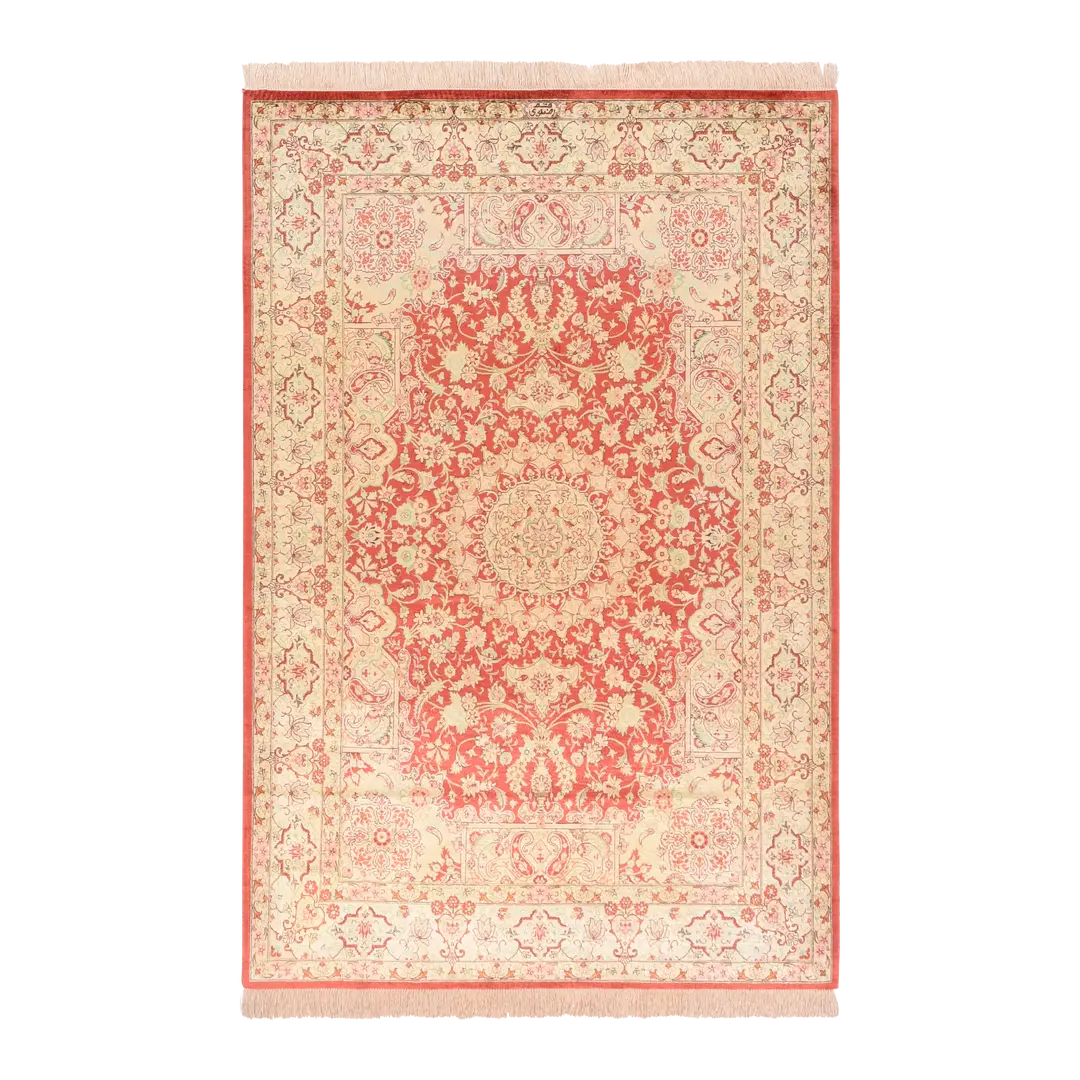 tapis persan Ghom Seide