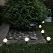 Lichterkette Globus