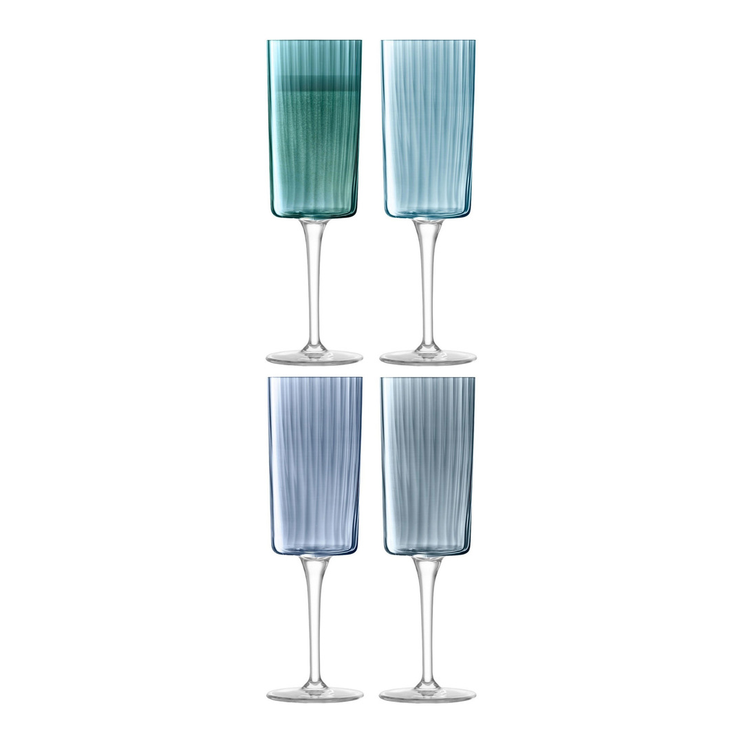 set di bicchieri da champagne Gems