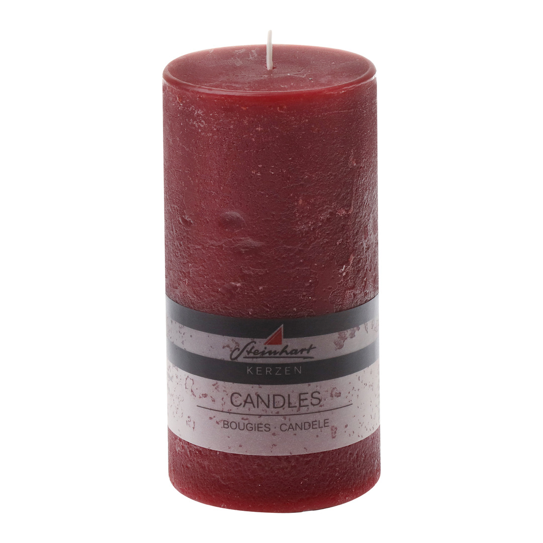 bougie cylindrique RUSTIC