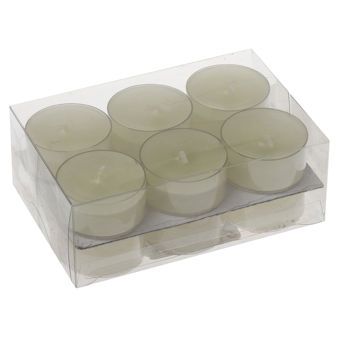 set bougies chauffe-plat RUSTIC