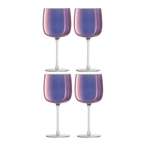 set di bicchieri da vino Aurora