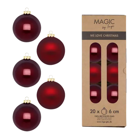 Weihnachtskugel-Set Magic