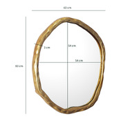 miroir mural Metall