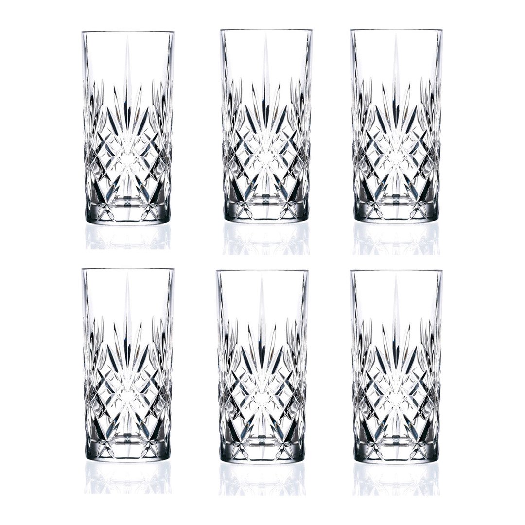 Longdrinkglas-Set Brillante