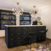 sgabello da bar Carbon