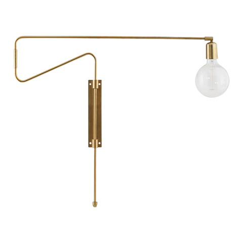 lampada da parete Swing